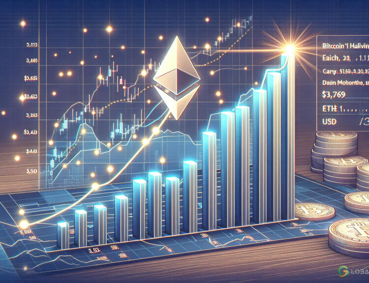 Ethereum Price Surges to $3,663 as Investors Prepare for Bitcoin Halving