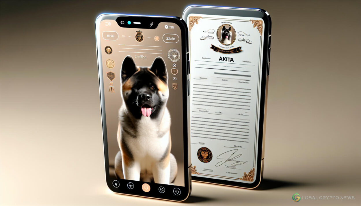 Akita Dog Society Uses Blockchain for Digital Pedigree Certificates