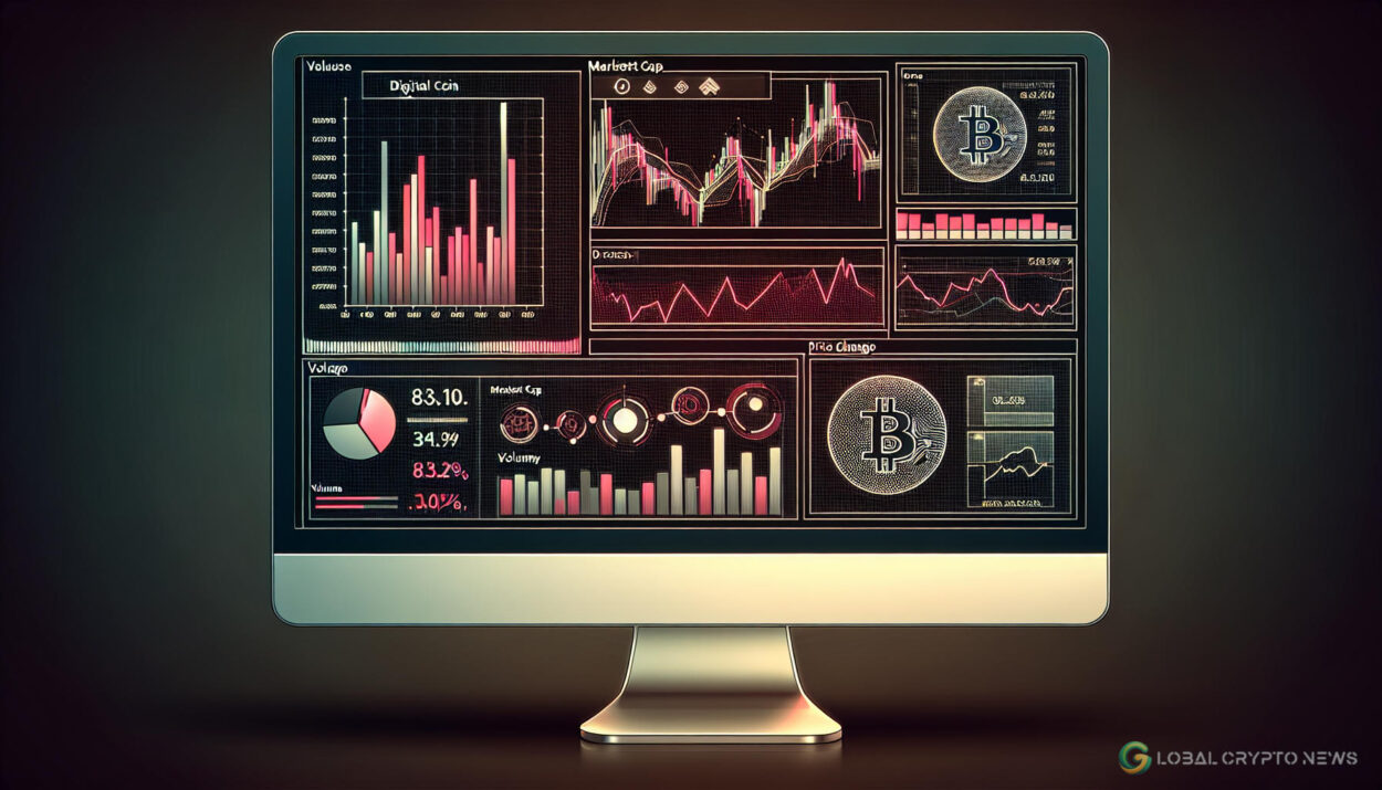 Cryptocurrency Market Cap Dips 1.28% to $2.45 Trillion