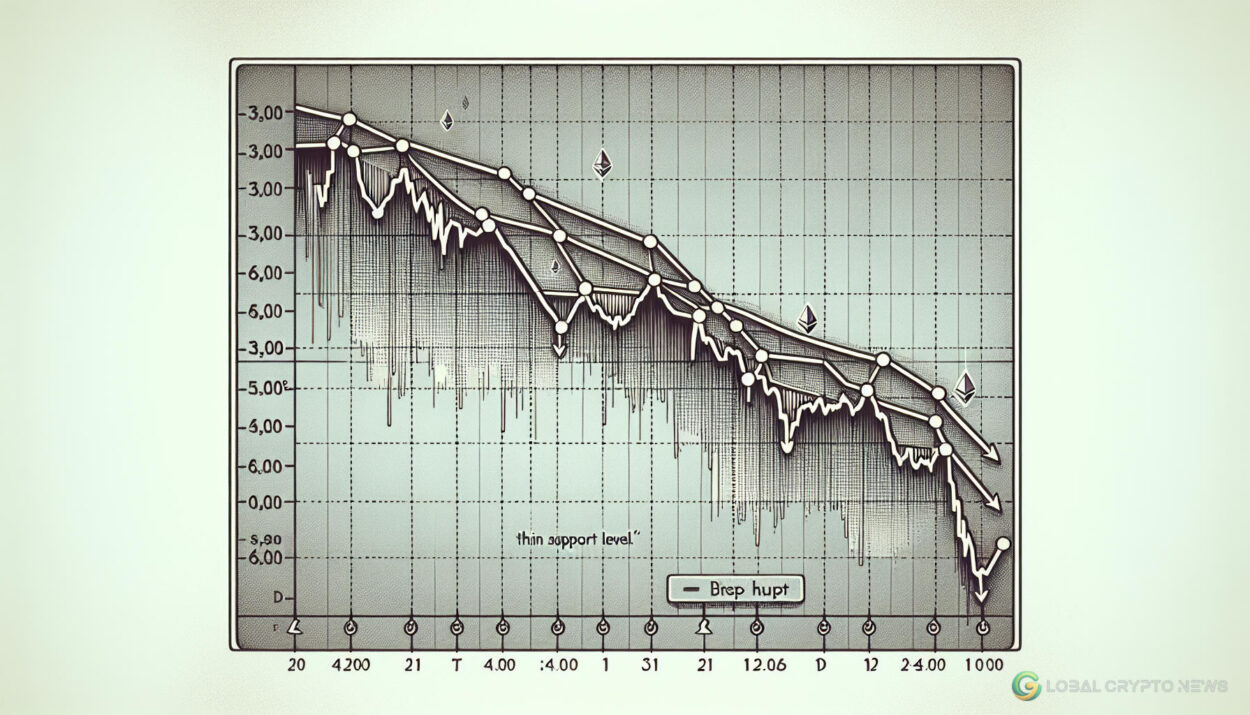 ETH Price Retrace Predicted Below $3,000 Amid Thin Support Levels