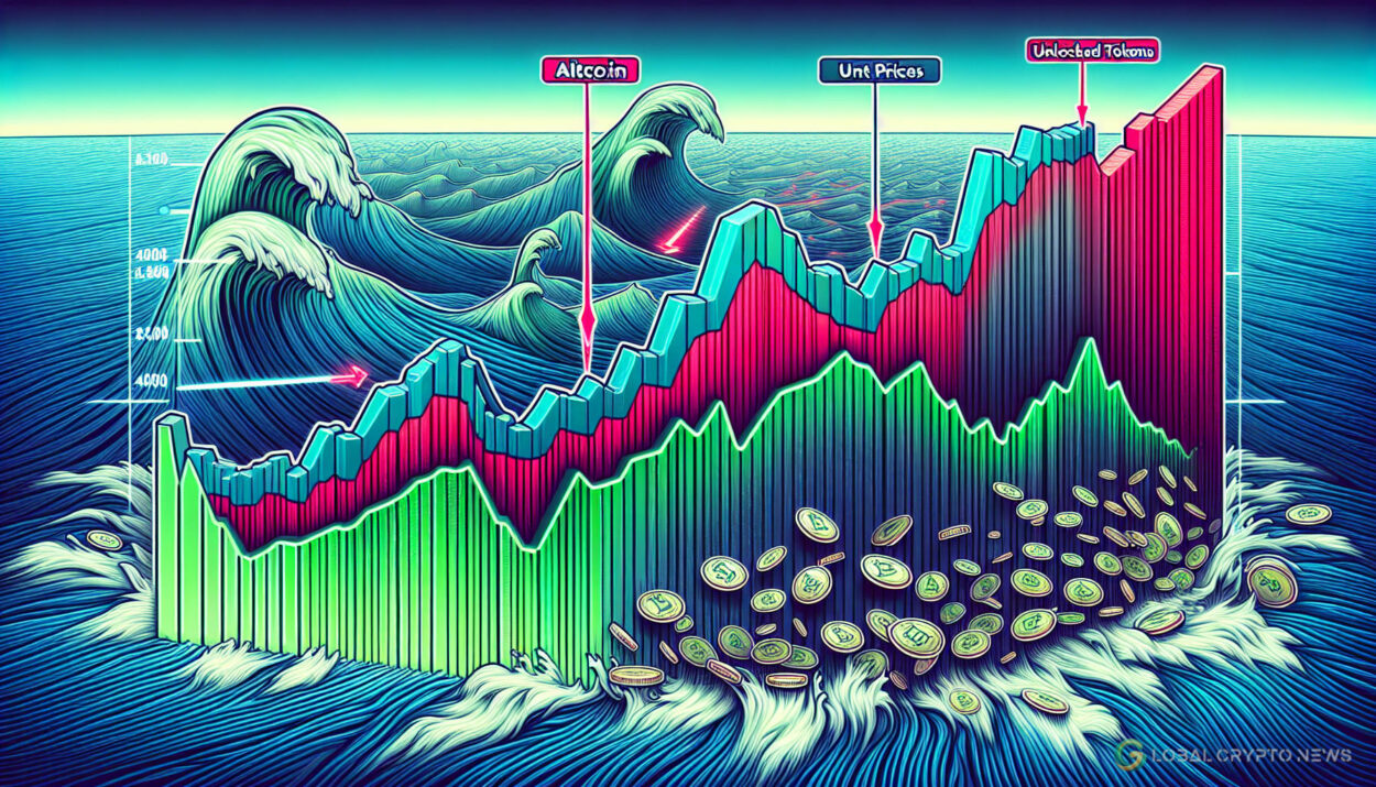 Altcoins Plunge Due to 2024 Token Unlocks, Bitcoin Shows Resilience