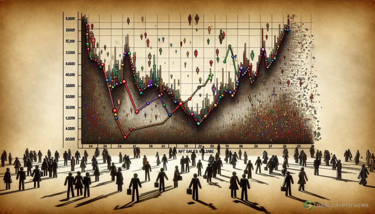 NFT Market Sees Decline in Sales, Surge in Buyers and Sellers