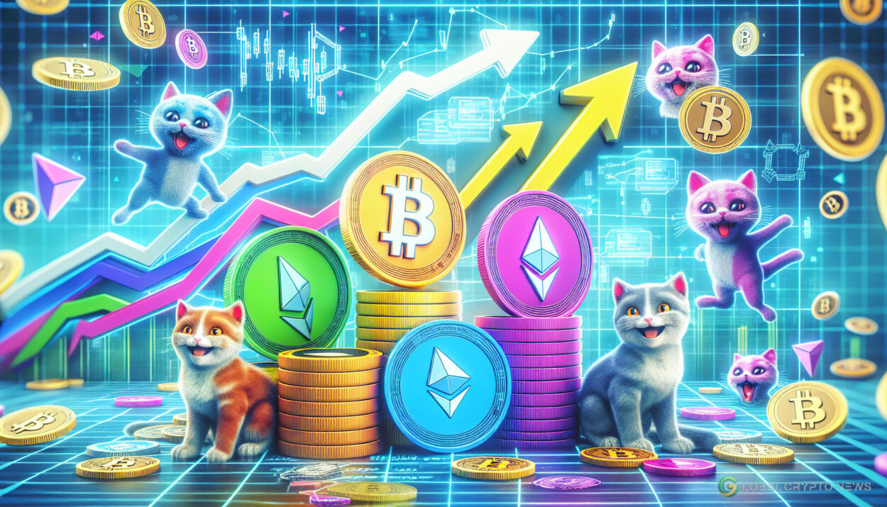 Roaring Kitty-Inspired Memecoins Surge Over 100% in One Week