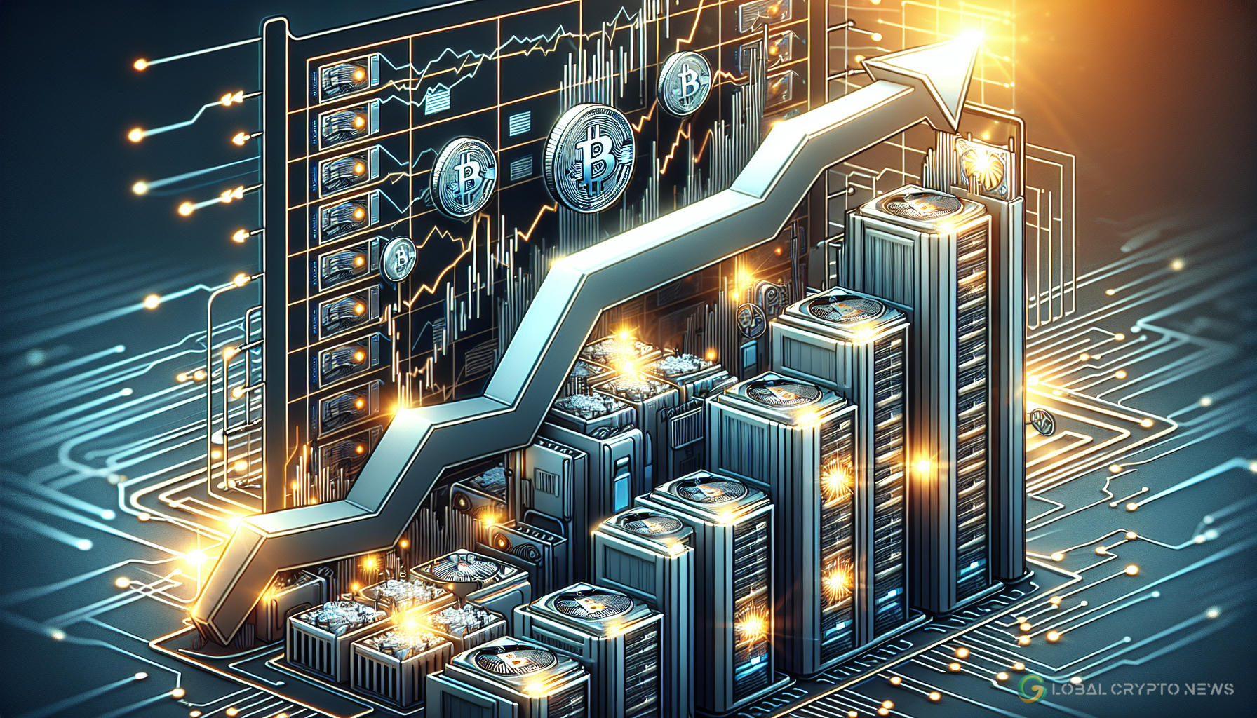 Bitcoin Mining Stocks Surge as Bitcoin Eyes $70,000 Mark