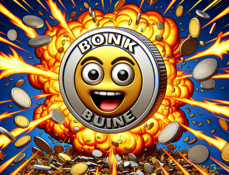 Solana Meme Coin Bonk (BONK) Surges Over 25%, Overtakes Rivals