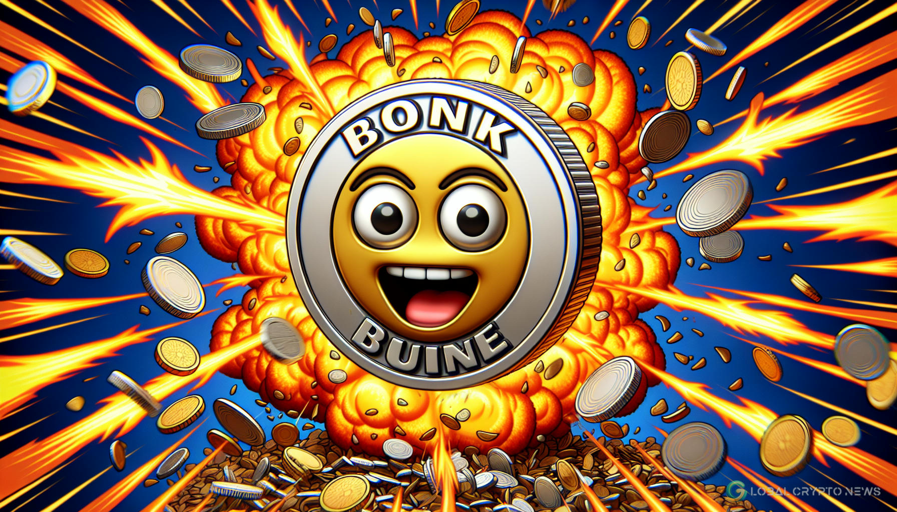 Solana Meme Coin Bonk (BONK) Surges Over 25%, Overtakes Rivals