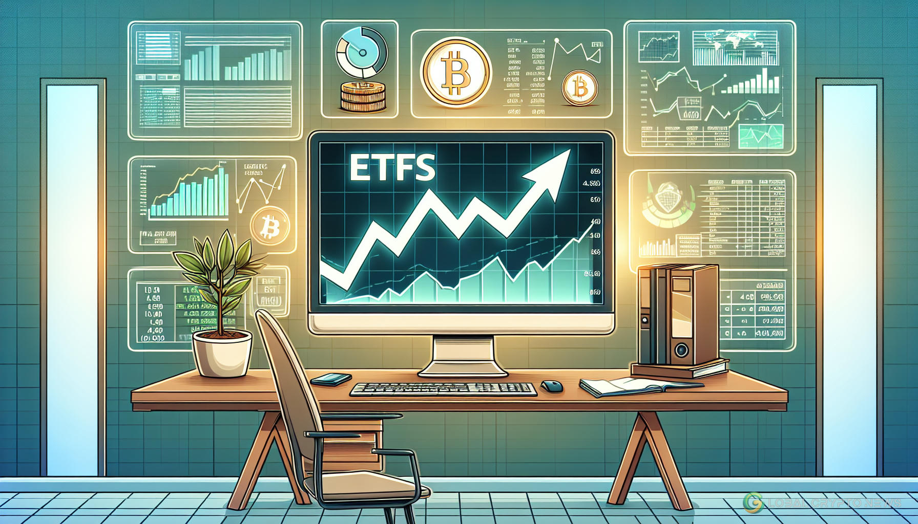 Spot Bitcoin ETFs in U.S. Hit Record $294.8M Inflows on July 8