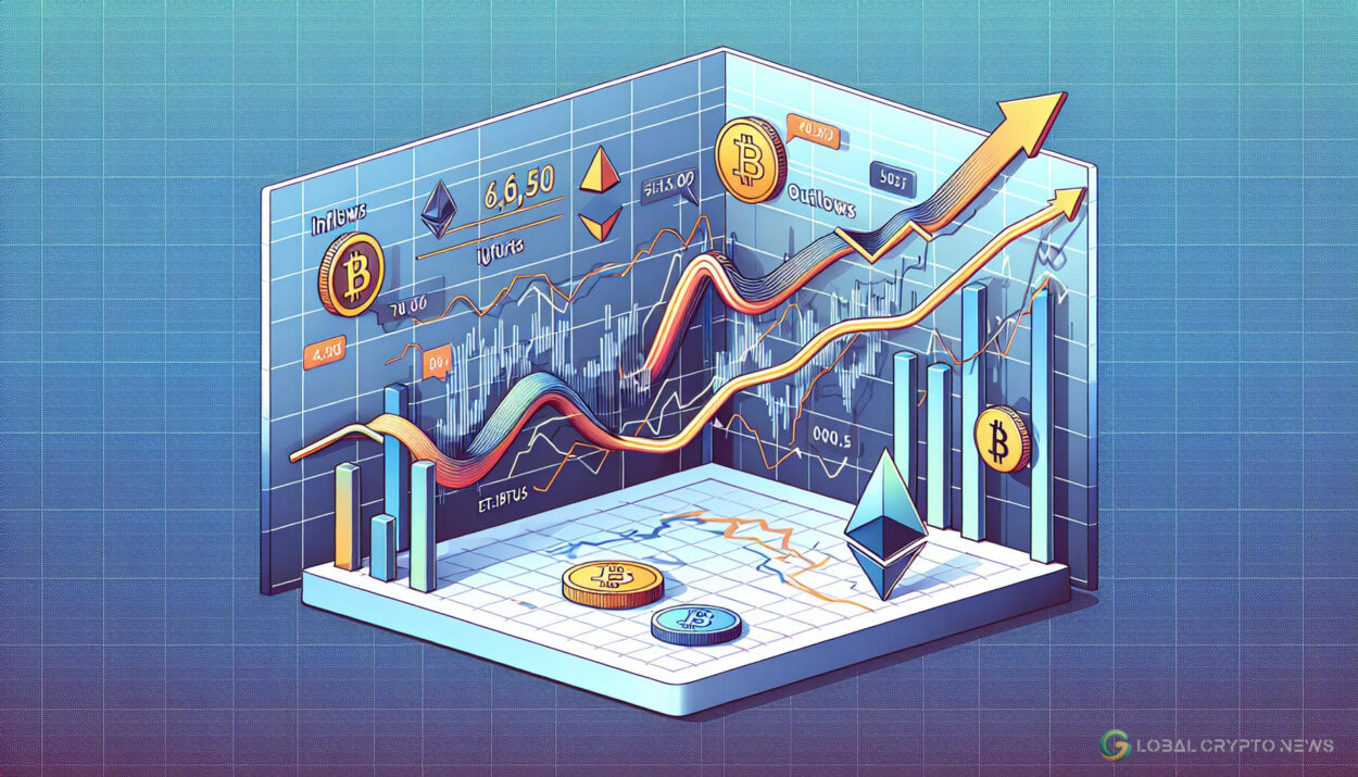 Bitcoin ETFs See Inflows While Ethereum ETFs Face Outflows