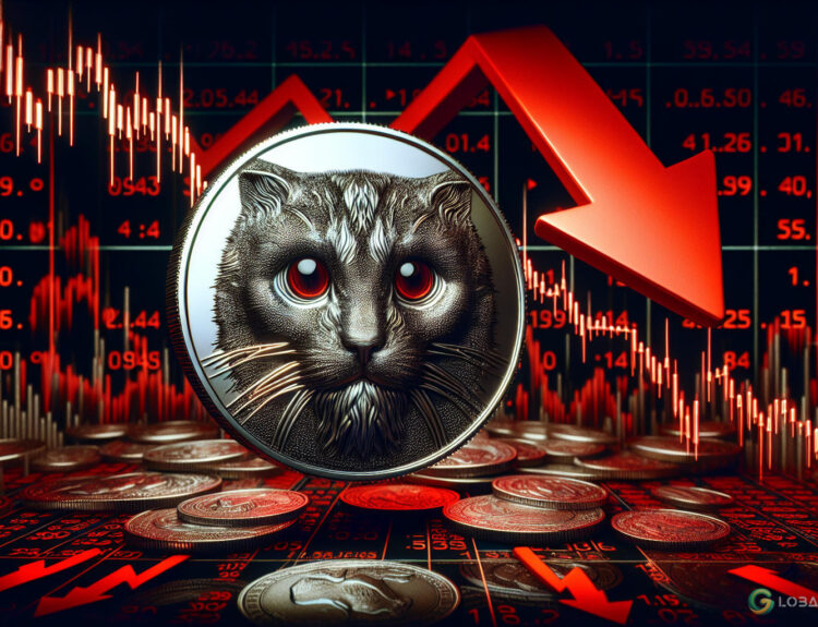 Popcat Meme Coin Drops 22%, Market Cap Now Over $608 Million