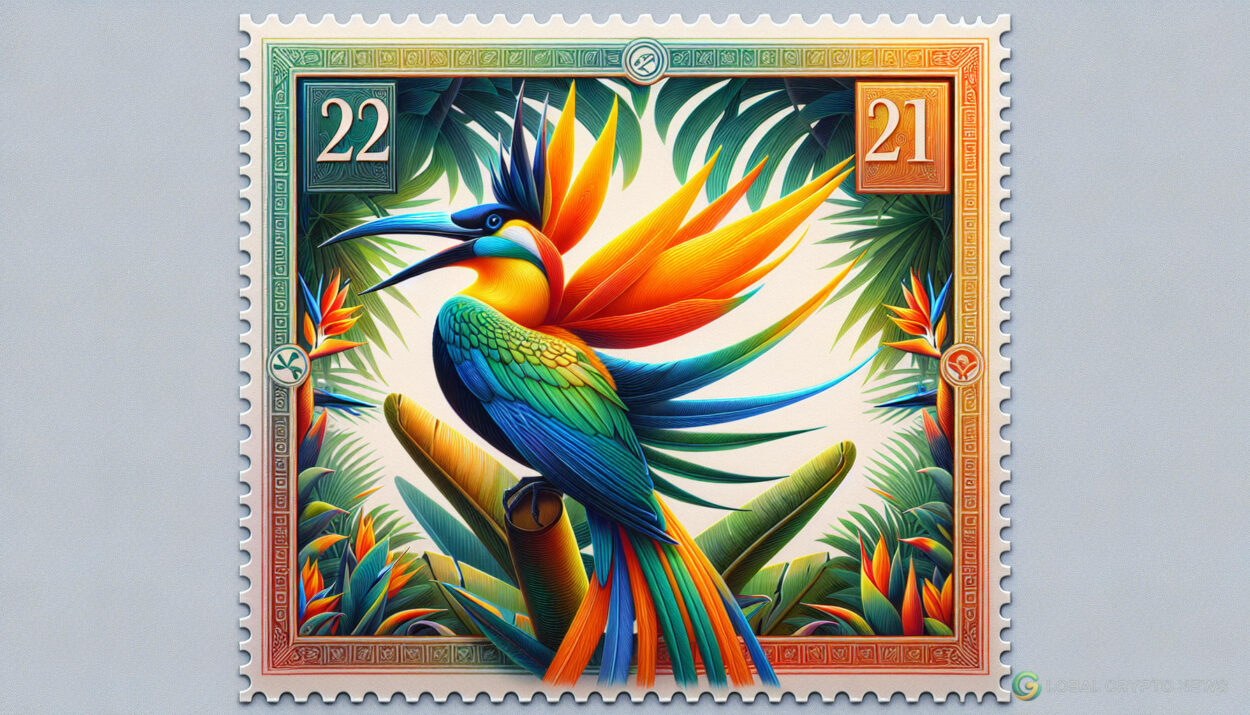 Indonesia Launches First NFT Postage Stamp Featuring Bird of Paradise