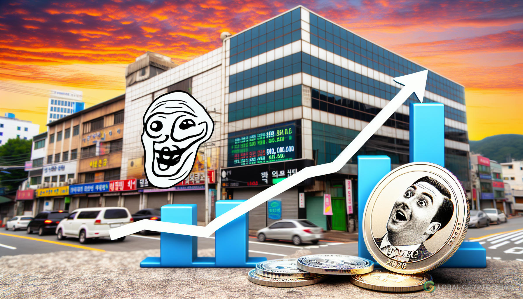 Solana Meme Coin MEW Surges 26% After Upbit Listing Announcement