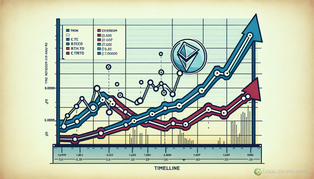 TRON Revenue Surges 46.5% in August, Nears Ethereum's Earnings