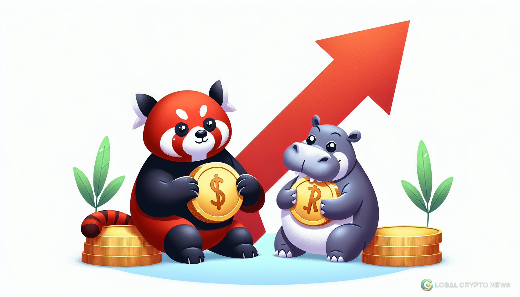 BaoBaoSol and Moo Deng Meme Coins Surge Over 500% in 24 Hours