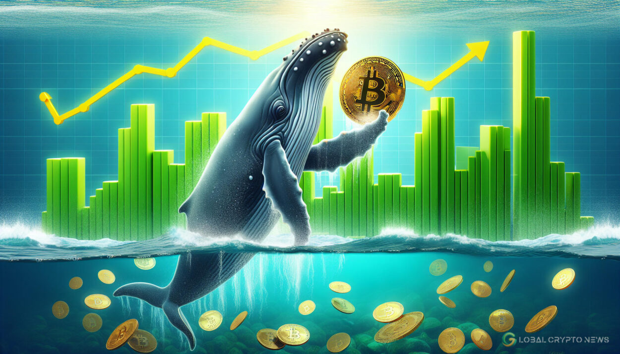 Bitcoin Whale Holdings Increase as Price Stays Above $68,000