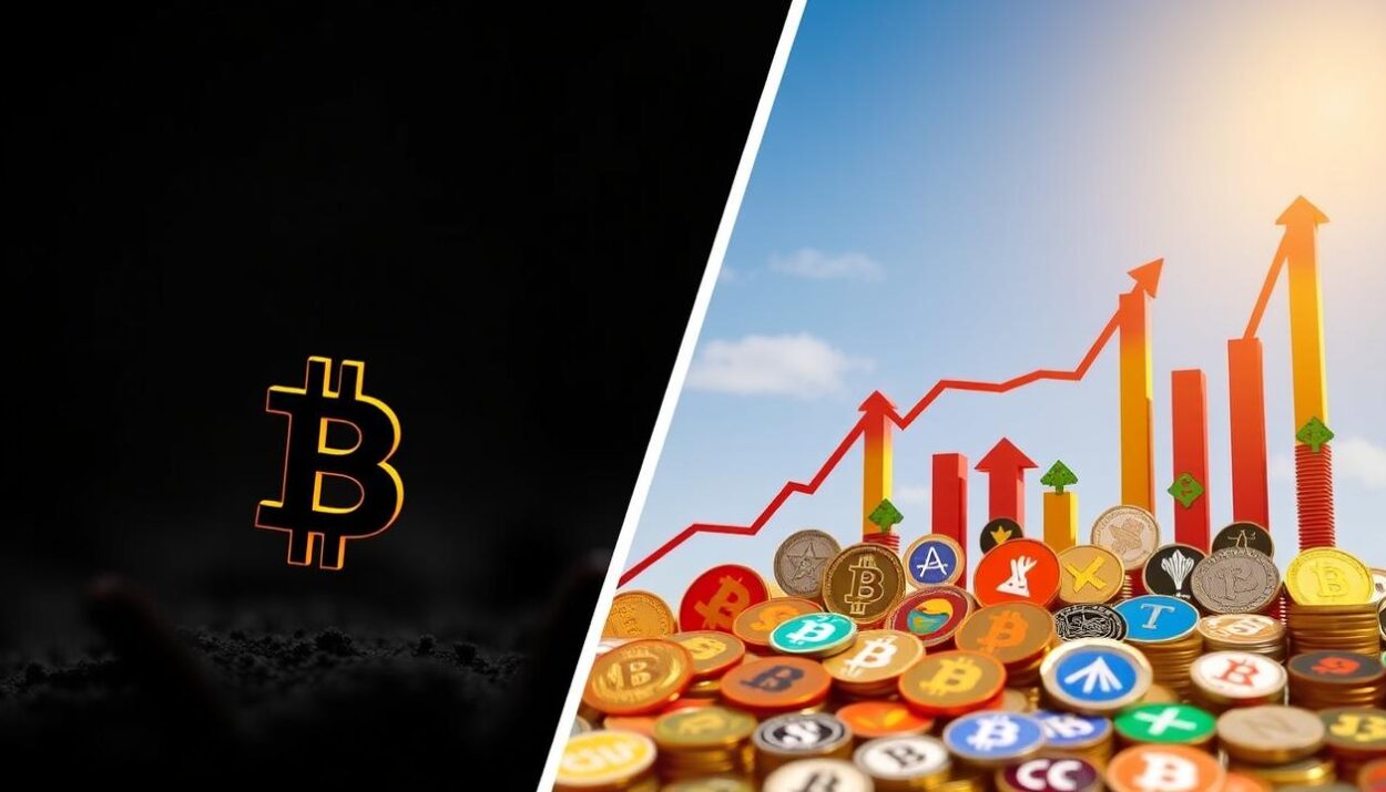 Altcoins Outshine Bitcoin as Price Falls Below $100,000