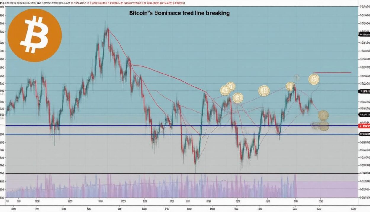 Bitcoin's Dominance Drops to 56%