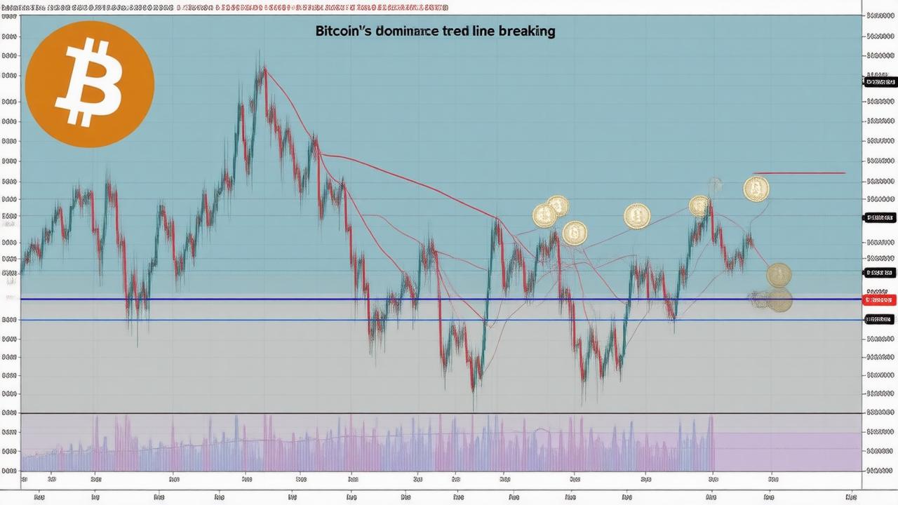 Bitcoin's Dominance Drops to 56%