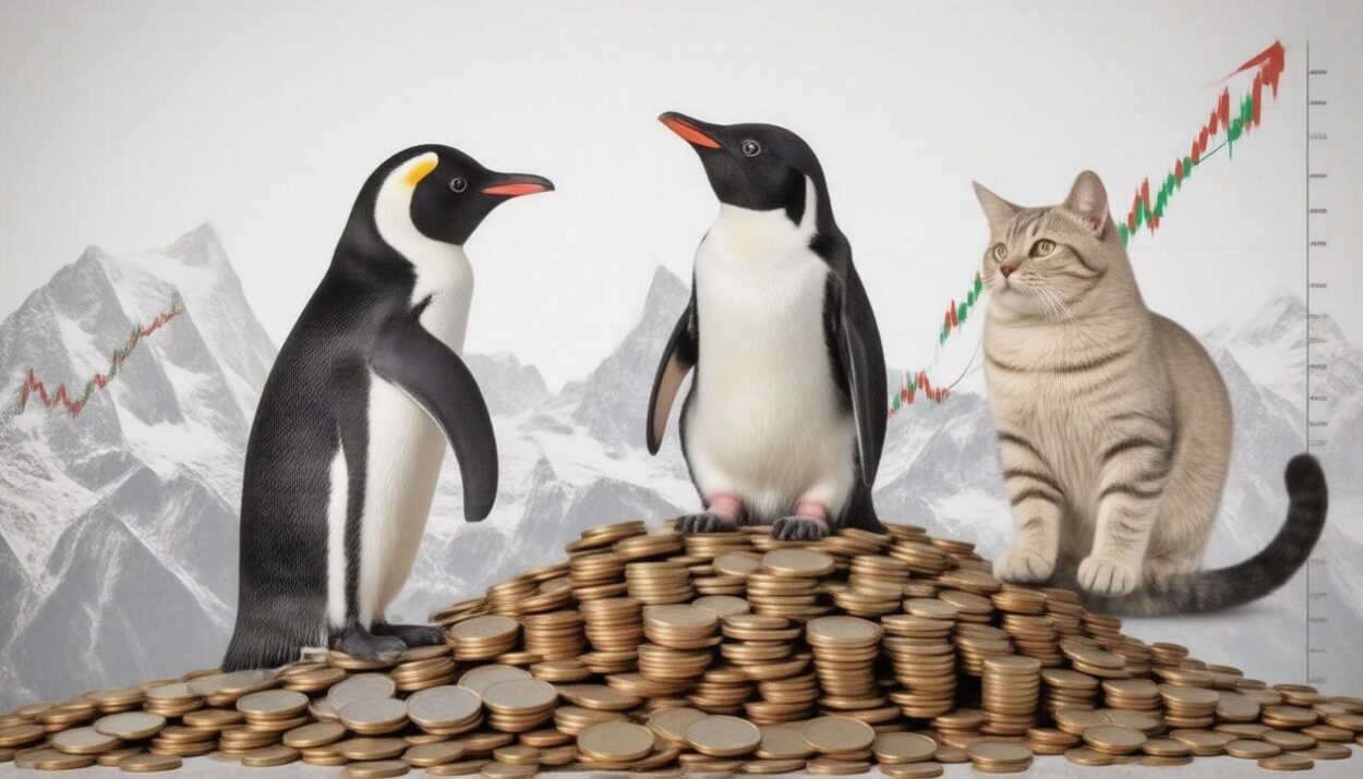 Coinbase Lists PENGU and POPCAT