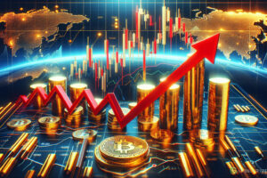 Bitcoin Drops as Gold Rises Amid U.S.-China Trade Tensions