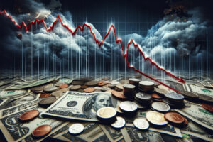Cryptocurrency Market Dips Following US Credit Downgrade